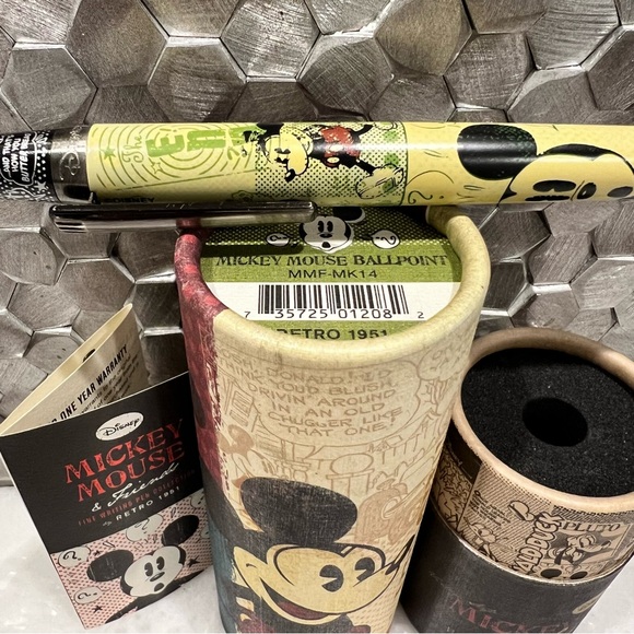 🆕 NWOT Extremely Rare Retro 51 Vintage Style Disney Mickey Mouse Pen - Picture 10 of 11